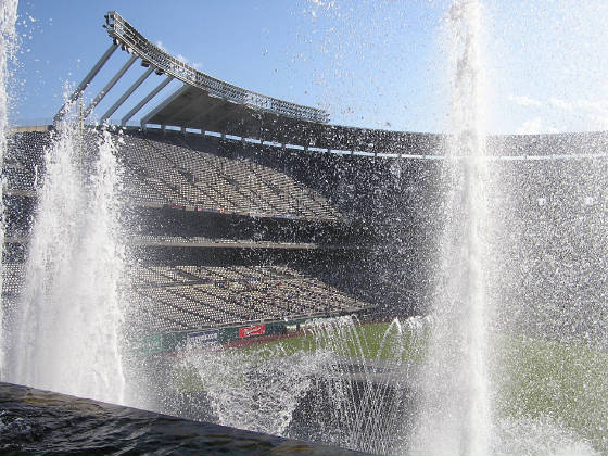 FROM BEHIND THE FOUNTAINS